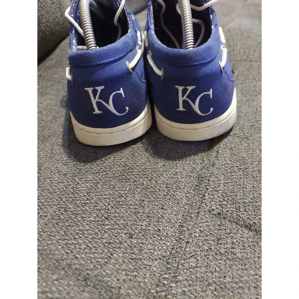Kansas City Royals Mens Blue Boat Shoes 11D MLB Navy‎ blue Eastland Adventure